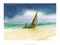 Setting Sail by Patrick Bradfield - Coastal Art Print for Nautical Home Decor | 11.8 x 15 Wall Art